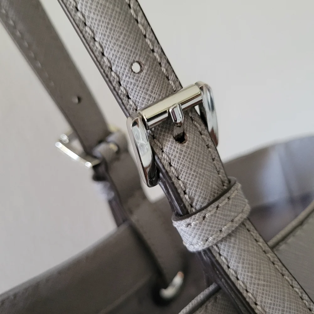 Michael Kors Gray Tote Shoulder Bag - Picture 8 of 11
